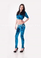 Велюровый костюм
Кофточка болеро+леггинсы