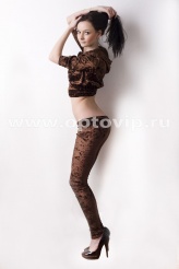 Велюровый костюм
Кофточка болеро+леггинсы